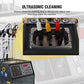 VECONOR Intelligent Car Fuel Injector Tester Cleaning Machine Injector Ultrasonic Cleaner 4-Cylinders